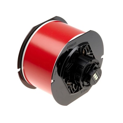 Brady Red Vinly Print Label Roll, 57 mm Width, 266 mm Length, Non-Laminated, Compatible with BBP & S B30C-2250-7569-RD