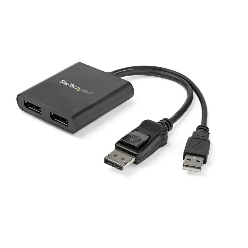 StarTech.com 2 Port 1 Input 2 Output DisplayPort Video Splitter Adapter MSTDP122DP