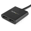 StarTech.com 2 Port 1 Input 2 Output DisplayPort Video Splitter Adapter MSTDP122DP
