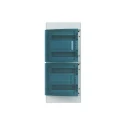 ABB Plastic Consumer Unit 48 Ways 125A EN60439-3 IEC60670 IP65 MISTRAL65 1SL1207A00 65P12X42