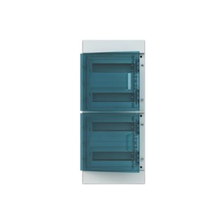 ABB Plastic Consumer Unit 48 Ways 125A EN60439-3 IEC60670 IP65 MISTRAL65 1SL1207A00 65P12X42