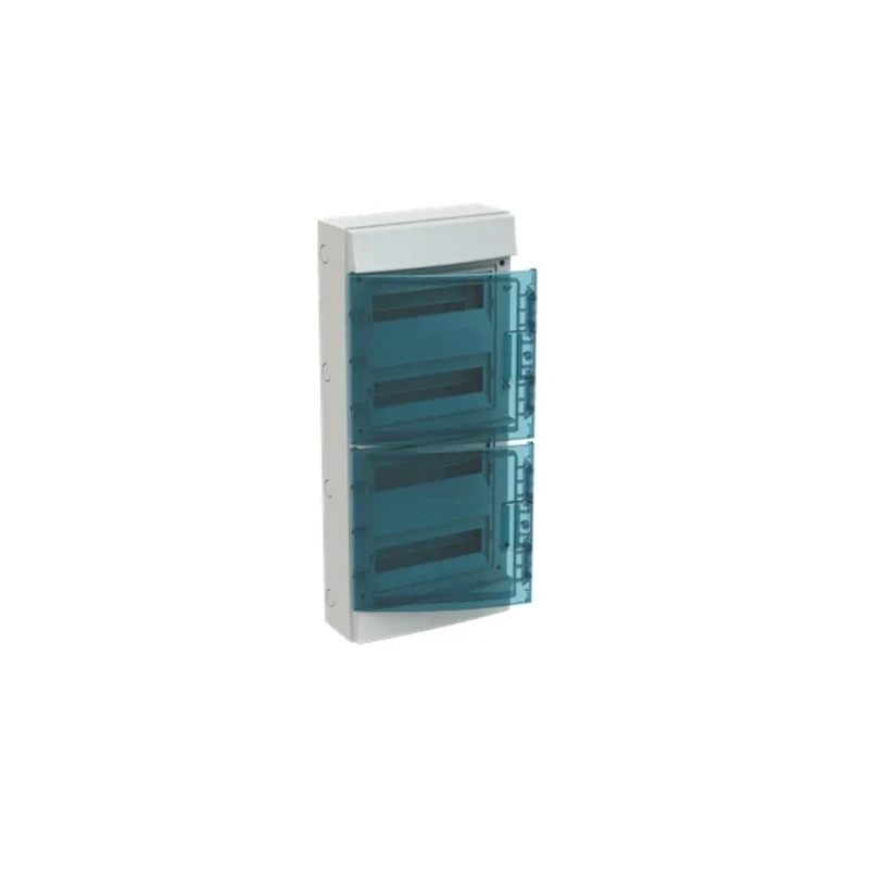 ABB Plastic Consumer Unit 48 Ways 125A EN60439-3 IEC60670 IP65 MISTRAL65 1SL1207A00 65P12X42
