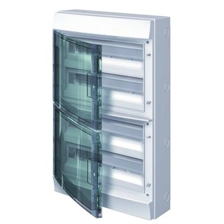 ABB Plastic Consumer Unit 125A IEC 60670 EN 60439-3 IP65 MISTRAL65 1SL1209A00 65P18X42