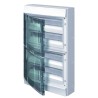 ABB Plastic Consumer Unit 125A IEC 60670 EN 60439-3 IP65 MISTRAL65 1SL1209A00 65P18X42