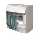 ABB 8 Way Plastic Consumer Unit, 63A, IEC60670, EN60439-3, IP65, MISTRAL65 Series 1SL1201A00 65P08X12
