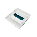 ABB 8 Way Plastic Consumer Unit, 63A, IEC60670, EN60439-3, IP65, MISTRAL65 Series 1SL1201A00 65P08X12