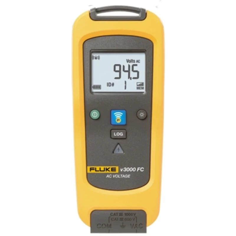 Fluke Handheld Multimeter True RMS 400 mA DC 1 kV AC Battery Powered CAT III CAT IV Safety FLK-V3000 FC