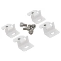 Fibox ARCA Series Steel Wall Bracket for Use with ARCA Series Cabinet 19 mm x 34 mm x 56 mm WMK ARCA 10 MID