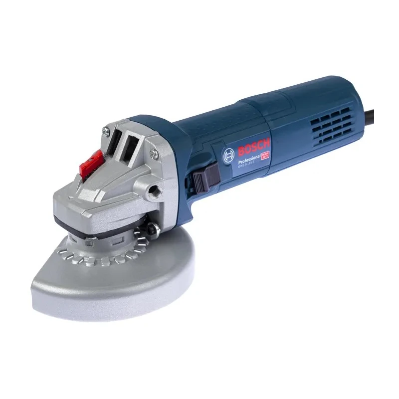 Bosch Angle Grinder 115 mm Disc Size 450 W Brushed Motor 240 V 11000 rpm GWS 9-115 S 0601396171