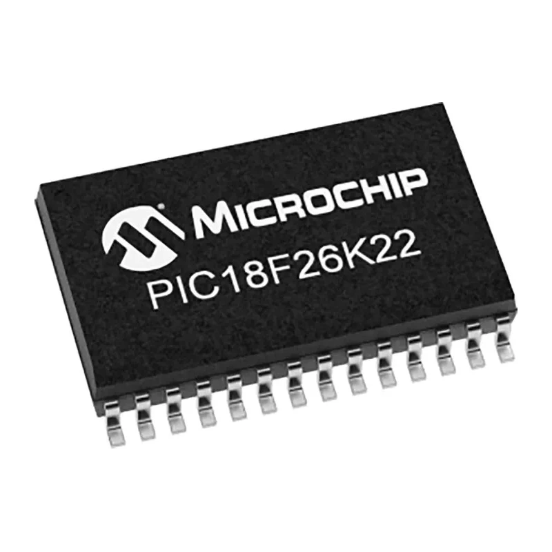 Microchip 8 bit PIC PIC18F Microcontroller 64 MHz 64kB FLASH 28-Pin QFN PIC18F26K22T-I/ML