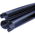 3M Halogen Free Heat Shrink Tubing Black 12 mm Sleeve Diameter x 1m Length 4.5:1 Shrink Ratio MDT-A Series TE100037569