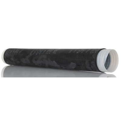 3M Silicone Rubber Cold Shrink Tubing Black 8420 Series 49.3 mm Sleeve Diameter x 457 mm Length KE232082443