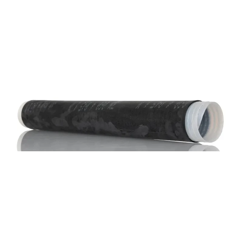3M Silicone Rubber Cold Shrink Tubing Black 8420 Series 49.3 mm Sleeve Diameter x 457 mm Length KE232082443