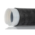 3M Silicone Rubber Cold Shrink Tubing Black 8420 Series 49.3 mm Sleeve Diameter x 457 mm Length KE232082443