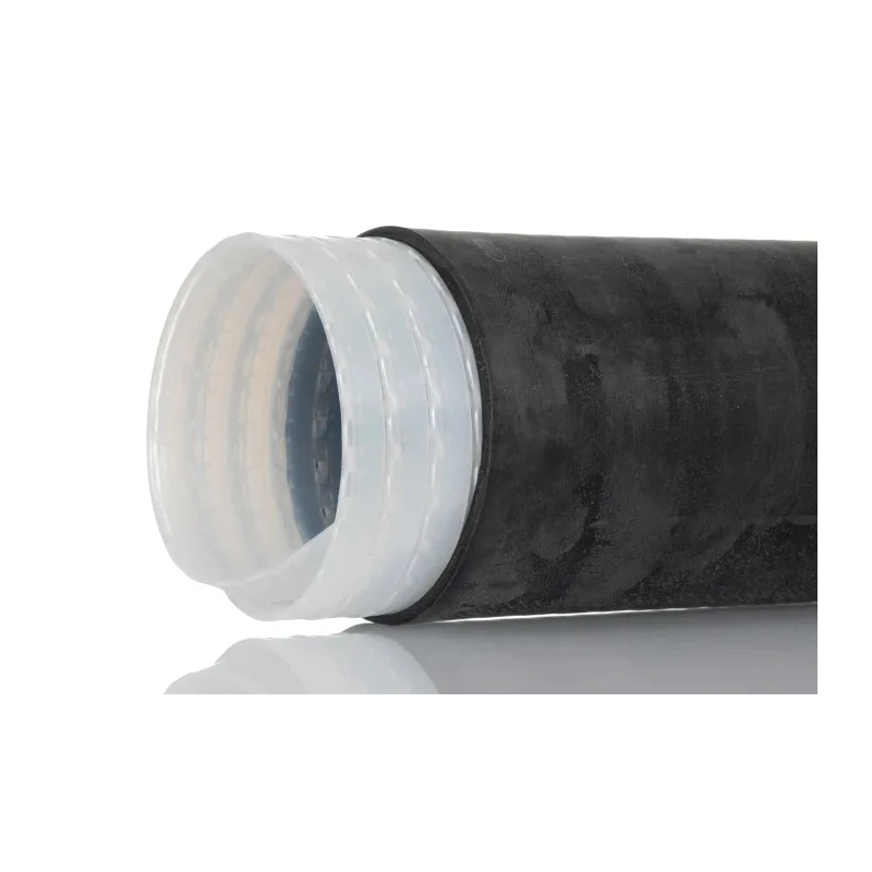 3M Silicone Rubber Cold Shrink Tubing Black 8420 Series 49.3 mm Sleeve Diameter x 457 mm Length KE232082443
