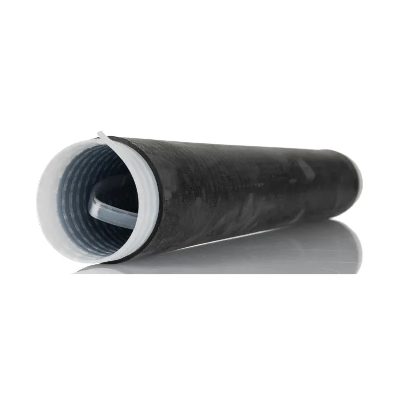 3M Silicone Rubber Cold Shrink Tubing Black 8420 Series 49.3 mm Sleeve Diameter x 457 mm Length KE232082443