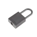 Brady Black Nylon Lockout Safety Padlock Shackle Diameter 6.35 mm 38.1 mm 813595