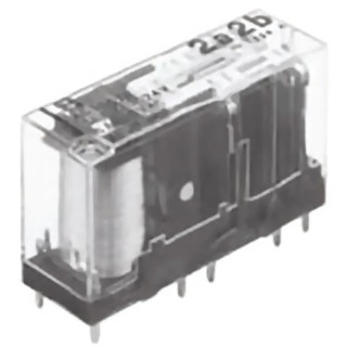Panasonic PCB Force Guided Relay, 24V DC Coil Voltage, 6-Pole, Slim Compact SF Series SFS5-DC24V