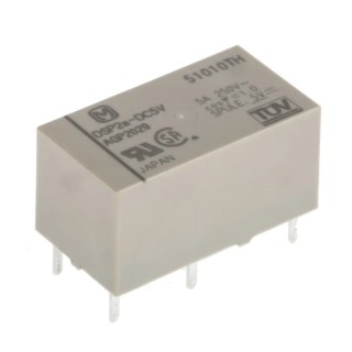 Panasonic PCB Power Relay 5V DC Coil 5A Switching Current DPST DSP2A5D