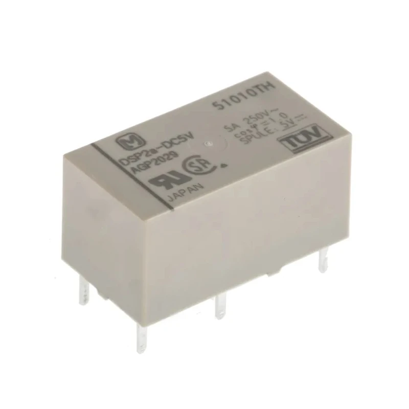 Panasonic PCB Power Relay 5V DC Coil 5A Switching Current DPST DSP2A5D