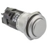 EAO 82 Series Push Button Switch Momentary Panel Mount 16 mm Cutout SPDT IP65 IP67 240 V AC 230 V AC 82-4562.1000