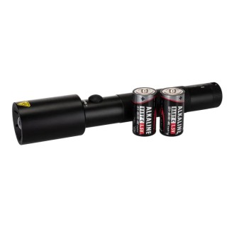 Ansmann High-Performance LED Torch Black 320 lm Luminous Flux Aluminium Housing 234 mm 1600-0059-520