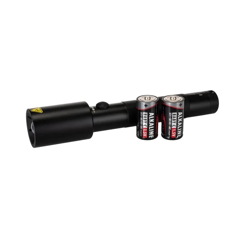 Ansmann High-Performance LED Torch Black 320 lm Luminous Flux Aluminium Housing 234 mm 1600-0059-520