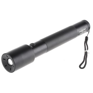 Ansmann Rechargeable LED Torch Black Aluminium Housing 970 lm Luminous Flux 3 Mono D Batteries 318 mm Length 1600-0060-520