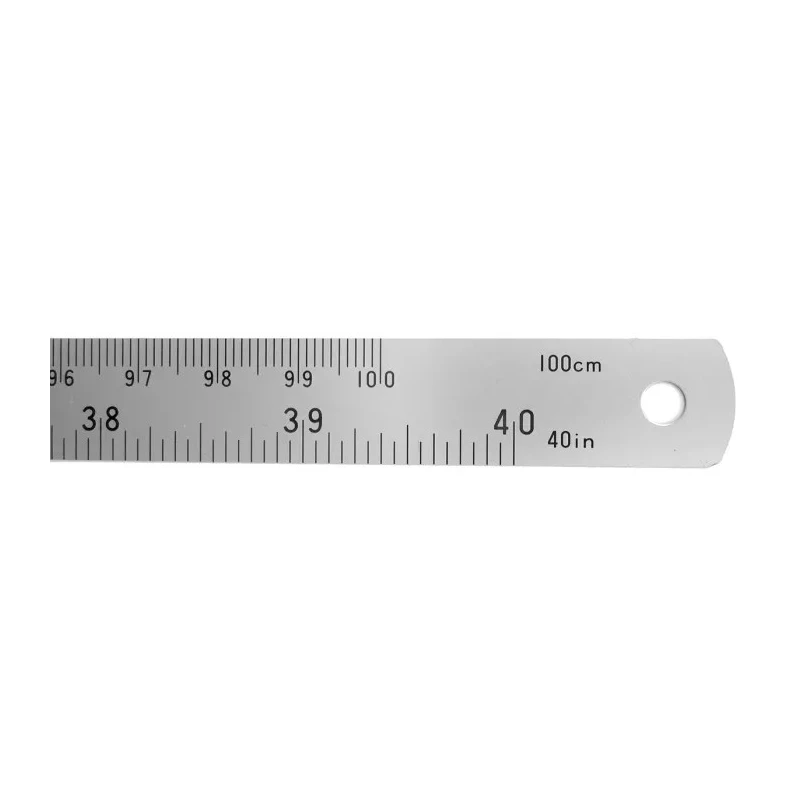 Mitutoyo 1 m Steel Ruler with Degree, Inch, Metric, Minute Units 182-309