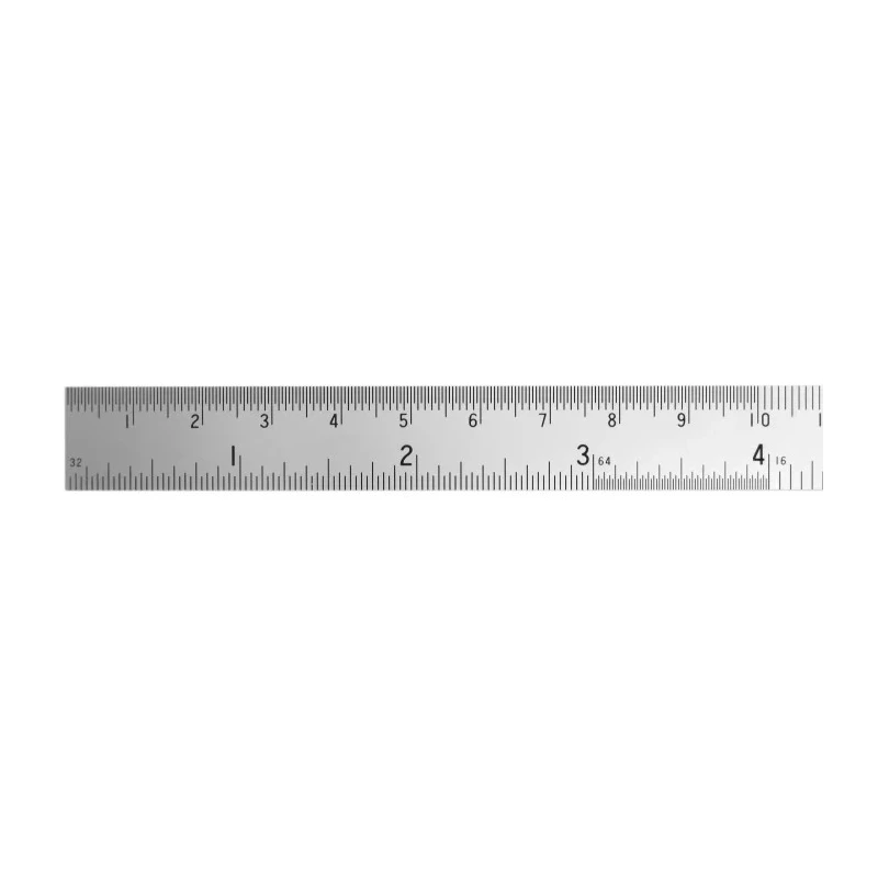 Mitutoyo 1 m Steel Ruler with Degree, Inch, Metric, Minute Units 182-309