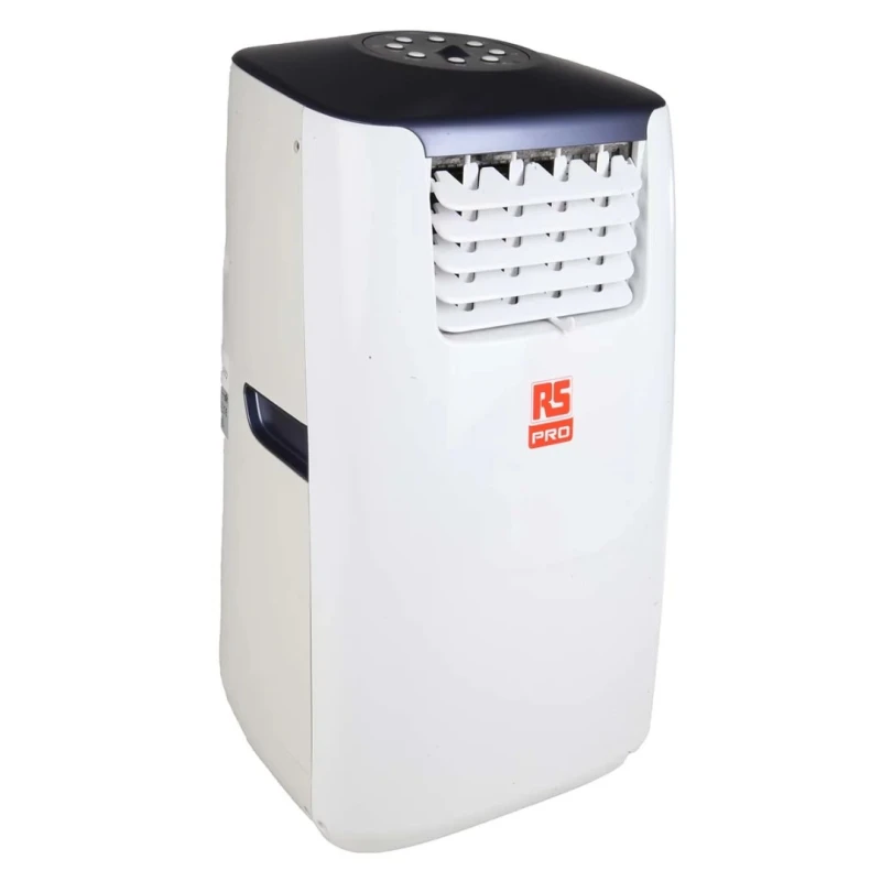 RS PRO Portable Air Conditioning Unit 11500 Btu/h Cooling Capacity 230V AC 1300W Input Power Type F, Type G Plug 177-9572