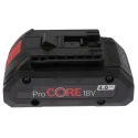 Bosch 4 Ah 18V Lithium-Ion Power Tool Battery with Battery Level Indicator for 18 V Range Cordless Rotary 1600A016GB