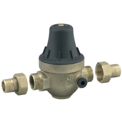 Watts Pressure Reducing Valve Threaded Brass Body Adjustable Setting 1.5 to 4 bar 2286315