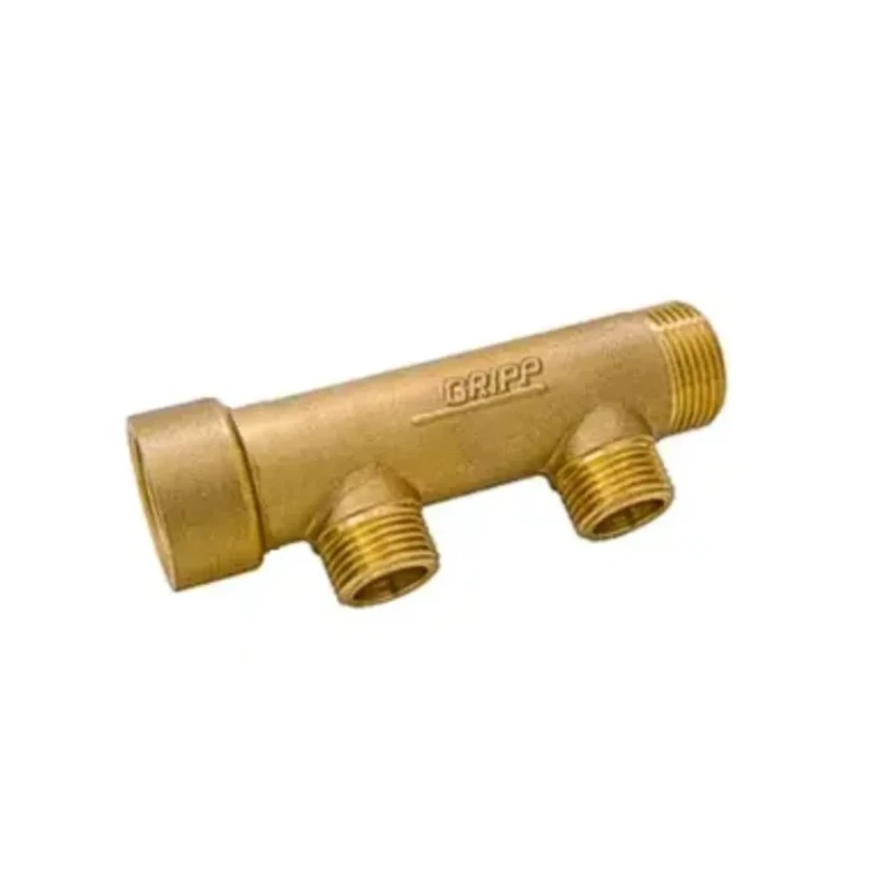 Watts Brass Pipe Fitting Compression Compression Male Metric 3/4 in to Male 1/2 in 003682