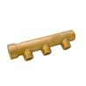 Watts Brass Pipe Fitting Compression, Male Metric 3/4 in to Male 1/2 in 003683