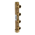 Watts Brass Pipe Fitting Compression Compression, Male Metric 3/4 in to Male 1/2 in 003684