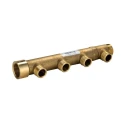 Watts Brass Pipe Fitting Compression Compression, Male Metric 3/4 in to Male 1/2 in 003684