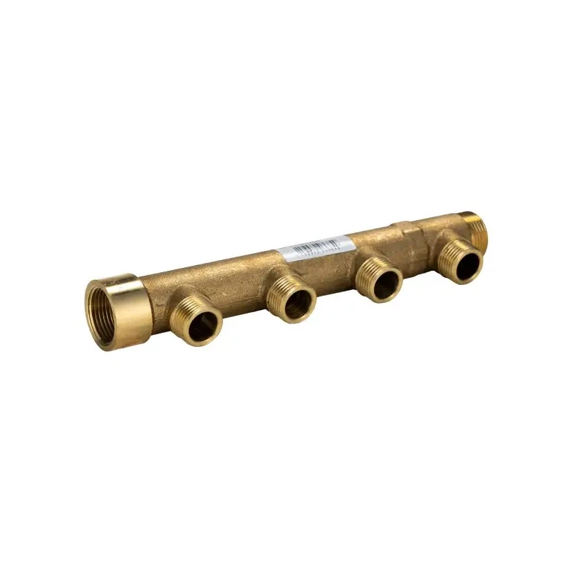Watts Brass Pipe Fitting Compression Compression, Male Metric 3/4 in to Male 1/2 in 003684