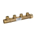 Watts Brass Pipe Fitting Compression Compression, Male Metric 3/4 in to Male 1/2 in 003684