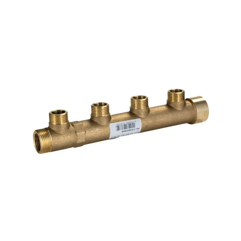 Watts Brass Pipe Fitting Compression Compression, Male Metric 3/4 in to Male 1/2 in 003684
