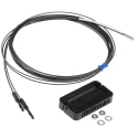 Omron Plastic Fibre Optic Sensor NPN PNP Output IP67 Threaded Mount E32-DC200E 2M