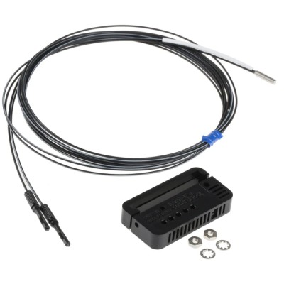 Omron Plastic Fibre Optic Sensor NPN PNP Output IP67 Threaded Mount E32-DC200E 2M