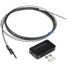 Omron Plastic Fibre Optic Sensor NPN PNP Output IP67 Threaded Mount E32-DC200E 2M