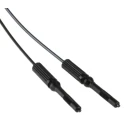 Omron Plastic Fibre Optic Sensor NPN PNP Output IP67 Threaded Mount E32-DC200E 2M