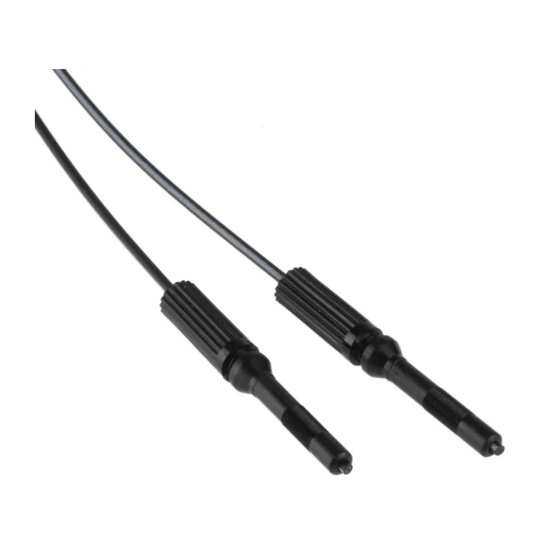 Omron Plastic Fibre Optic Sensor NPN PNP Output IP67 Threaded Mount E32-DC200E 2M
