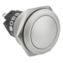 EAO 82 Series Push Button Switch Momentary Panel Mount 22.3 mm Cutout SPDT IP65 IP67 240V ac 250V ac 3A 82-6571.1000