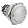EAO 82 Series Push Button Switch Momentary Panel Mount 22.3 mm Cutout SPDT IP65 IP67 240V ac 250V ac 3A 82-6571.1000