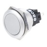 EAO 82 Series Momentary Push Button Switch Panel Mount SPDT IP65 IP67 22.3 mm Cutout 240 V 250 V AC 82-6551.1000
