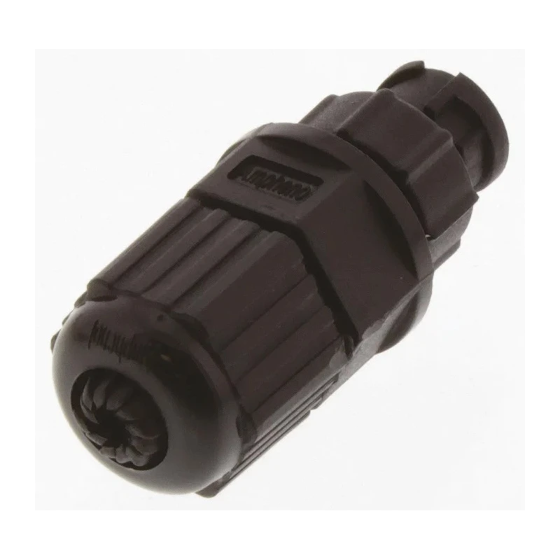 Amphenol Industrial Circular Connector, 5 Contacts, Panel Mount, Miniature Plug Male, IP67 Rated, Nylon AU-05BMMA-LL7001