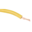 RS PRO Yellow 1 mm² Hook Up Wire, 18 AWG, 32/0.2 mm Strands, 25 m Length, Polyvinyl Chloride Jacket, Flexible BK 811-4425